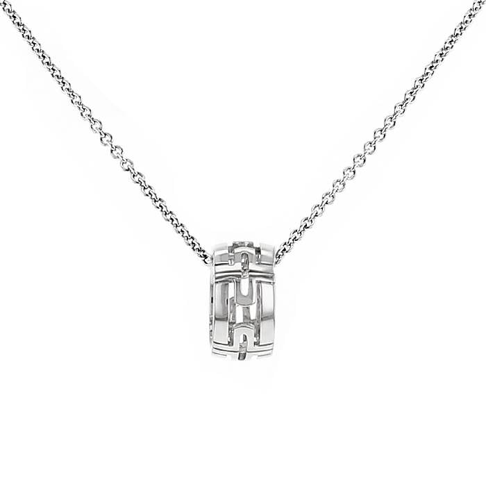 [Panda Jewelry]PARENTESI NECKLACE SILVER