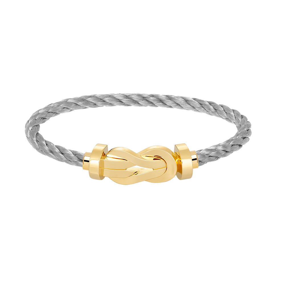 [Panda Jewelry]CHANCE LARGE 8 FIGURE BUCKLE NO DIAMOND BRACELET GOLD