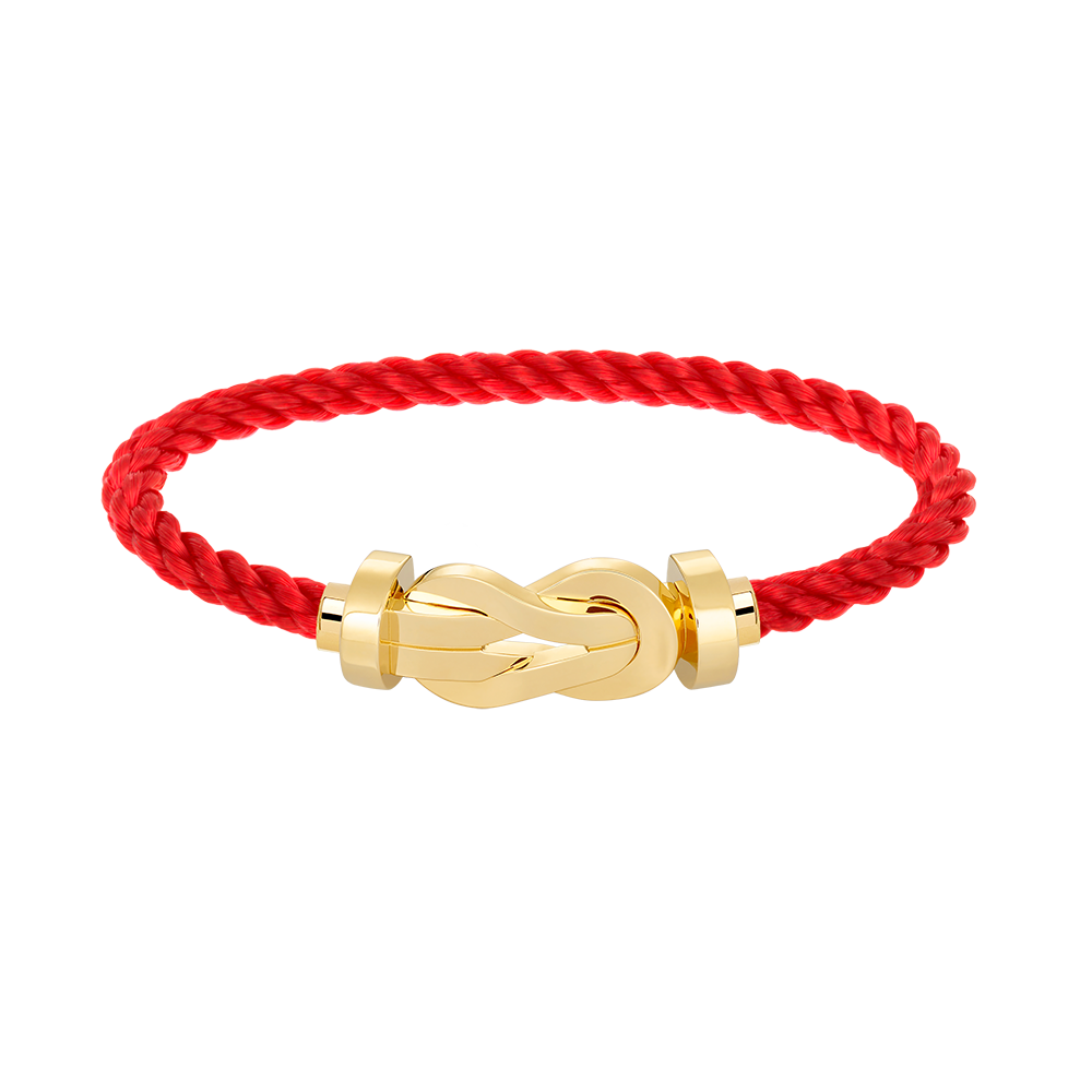 [Panda Jewelry]CHANCE LARGE 8 FIGURE BUCKLE NO DIAMOND BRACELET GOLD