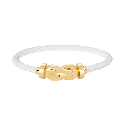 [Panda Jewelry]CHANCE LARGE 8 FIGURE BUCKLE NO DIAMOND BRACELET GOLD