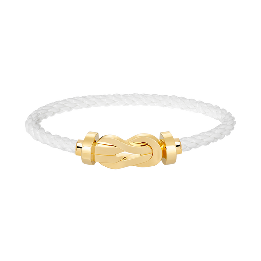 [Panda Jewelry]CHANCE LARGE 8 FIGURE BUCKLE NO DIAMOND BRACELET GOLD