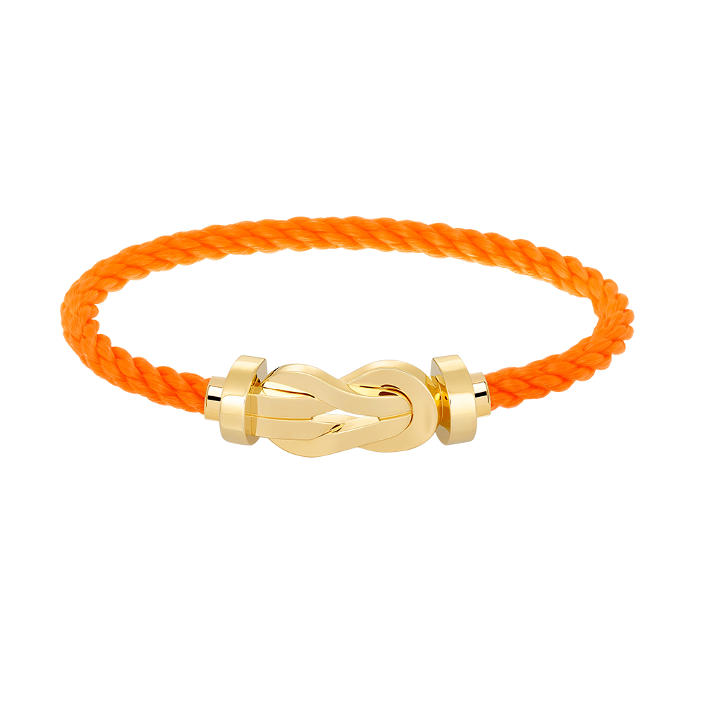 [Panda Jewelry]CHANCE LARGE 8 FIGURE BUCKLE NO DIAMOND BRACELET GOLD
