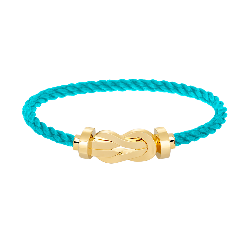 [Panda Jewelry]CHANCE LARGE 8 FIGURE BUCKLE NO DIAMOND BRACELET GOLD