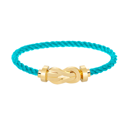 [Panda Jewelry]CHANCE LARGE 8 FIGURE BUCKLE NO DIAMOND BRACELET GOLD