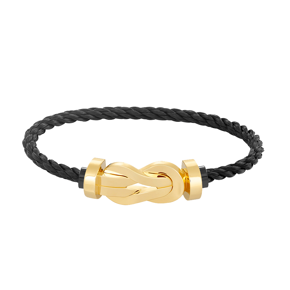[Panda Jewelry]CHANCE LARGE 8 FIGURE BUCKLE NO DIAMOND BRACELET GOLD
