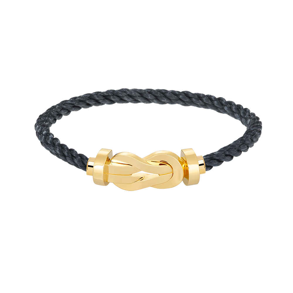 [Panda Jewelry]CHANCE LARGE 8 FIGURE BUCKLE NO DIAMOND BRACELET GOLD