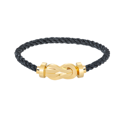 [Panda Jewelry]CHANCE LARGE 8 FIGURE BUCKLE NO DIAMOND BRACELET GOLD