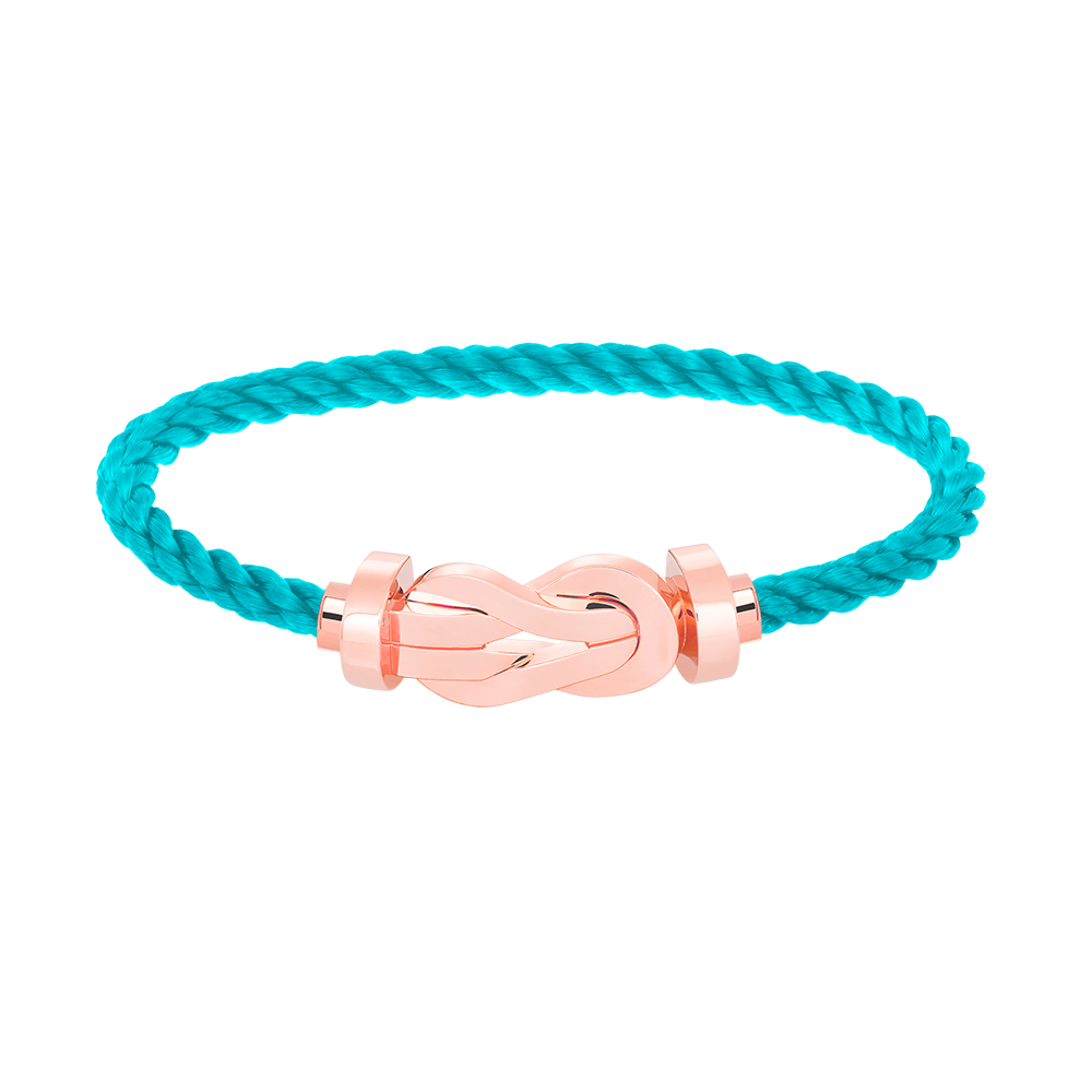 [Panda Jewelry]CHANCE LARGE 8 FIGURE BUCKLE NO DIAMOND BRACELET ROSE GOLD