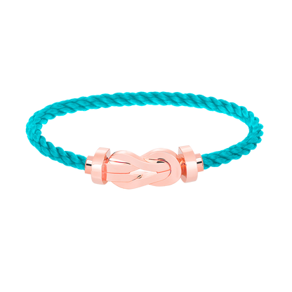 [Panda Jewelry]CHANCE LARGE 8 FIGURE BUCKLE NO DIAMOND BRACELET ROSE GOLD