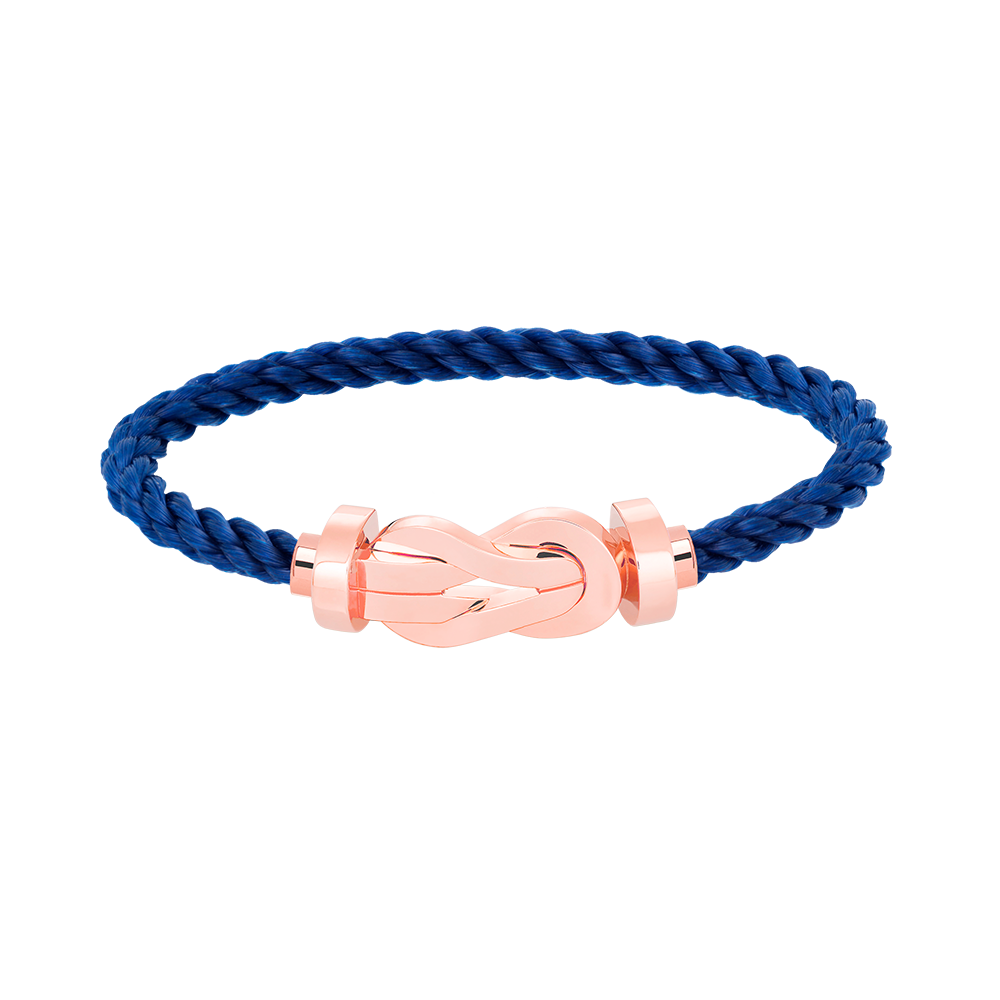 [Panda Jewelry]CHANCE LARGE 8 FIGURE BUCKLE NO DIAMOND BRACELET ROSE GOLD