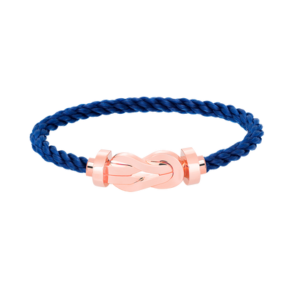 [Panda Jewelry]CHANCE LARGE 8 FIGURE BUCKLE NO DIAMOND BRACELET ROSE GOLD