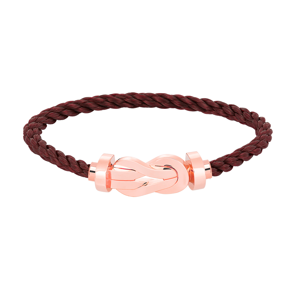 [Panda Jewelry]CHANCE LARGE 8 FIGURE BUCKLE NO DIAMOND BRACELET ROSE GOLD
