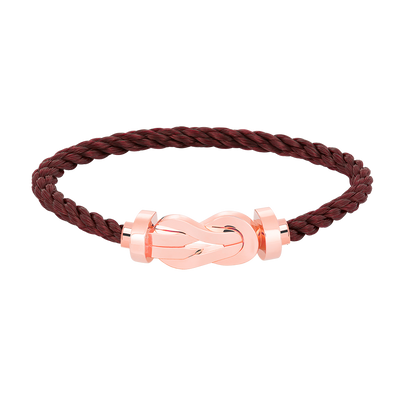 [Panda Jewelry]CHANCE LARGE 8 FIGURE BUCKLE NO DIAMOND BRACELET ROSE GOLD