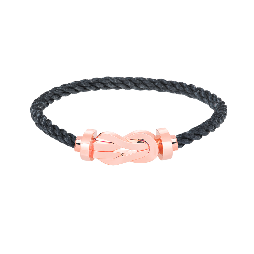 [Panda Jewelry]CHANCE LARGE 8 FIGURE BUCKLE NO DIAMOND BRACELET ROSE GOLD