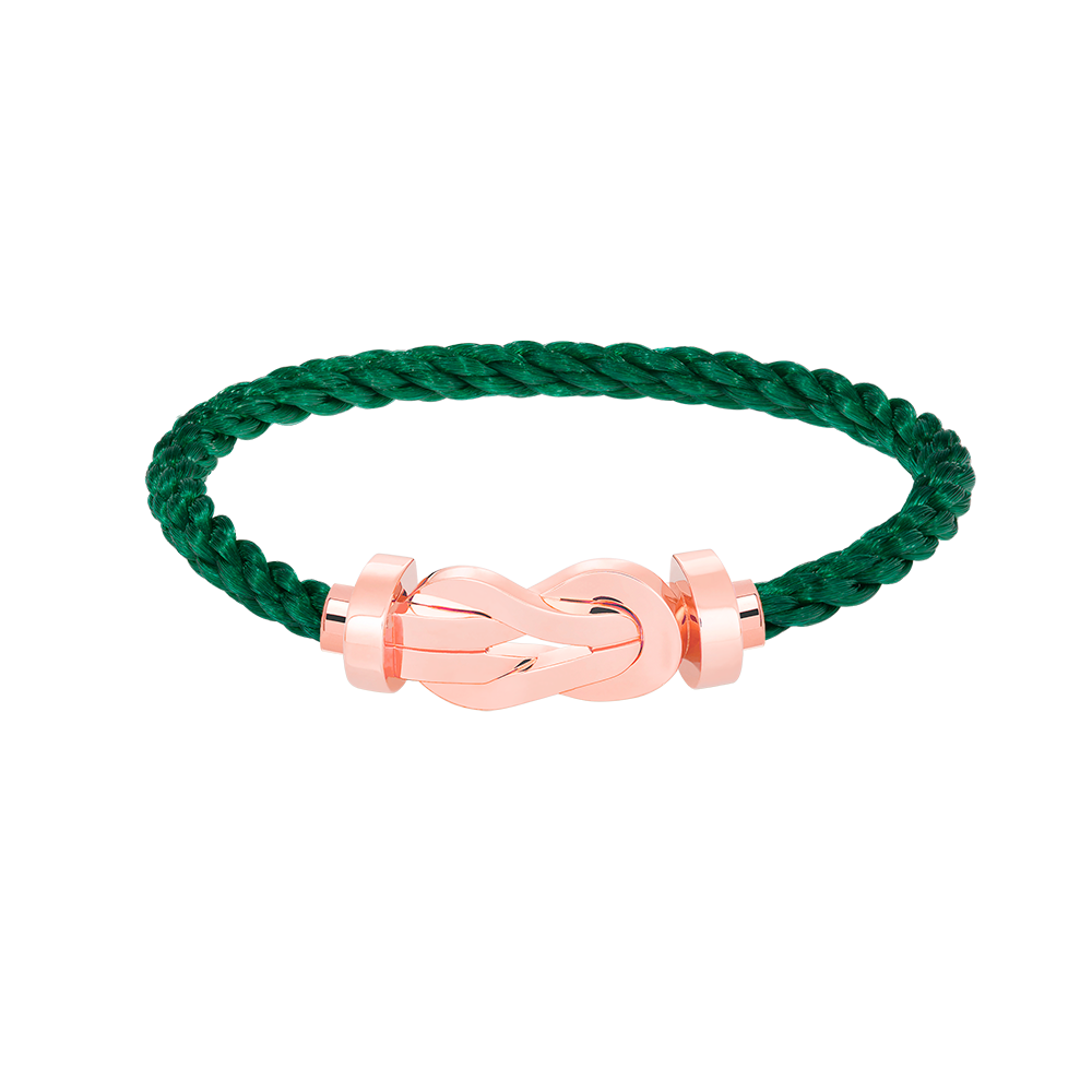 [Panda Jewelry]CHANCE LARGE 8 FIGURE BUCKLE NO DIAMOND BRACELET ROSE GOLD