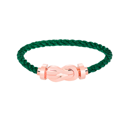 [Panda Jewelry]CHANCE LARGE 8 FIGURE BUCKLE NO DIAMOND BRACELET ROSE GOLD