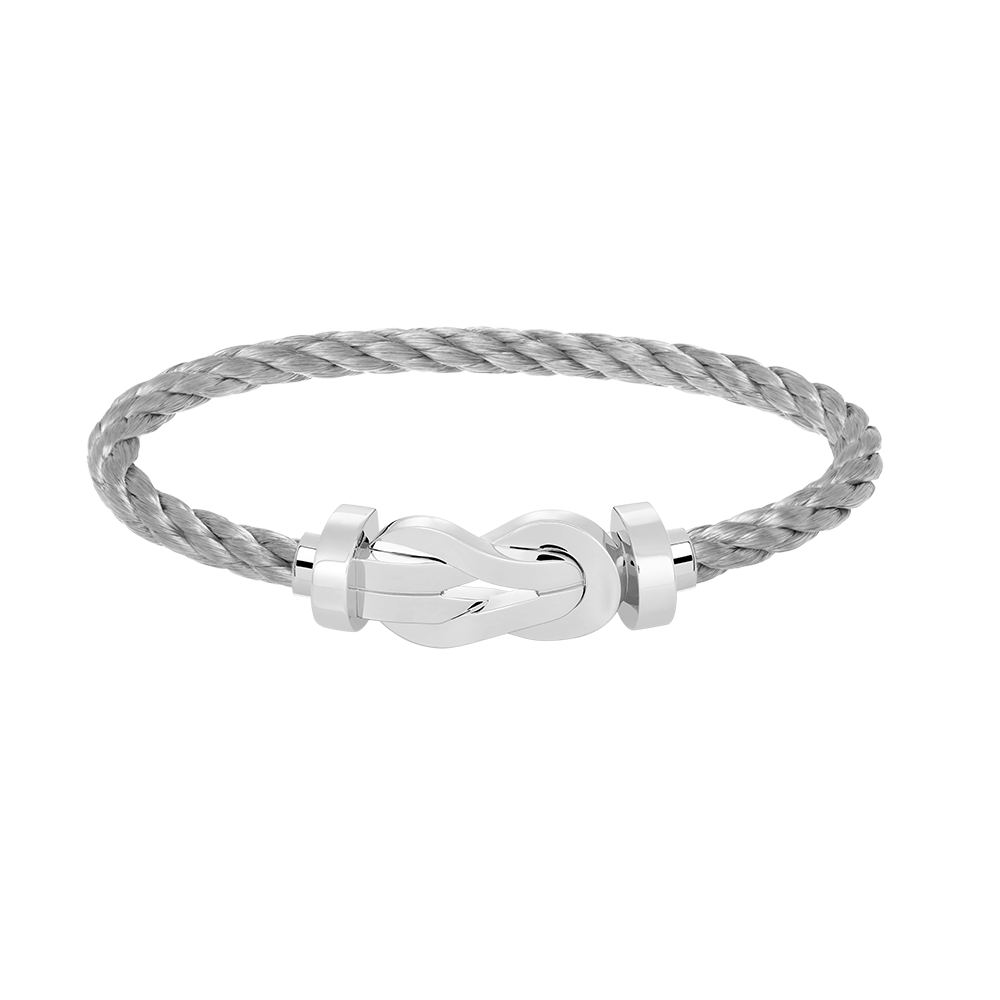 [Panda Jewelry]CHANCE LARGE 8 FIGURE BUCKLE NO DIAMOND BRACELET SILVER