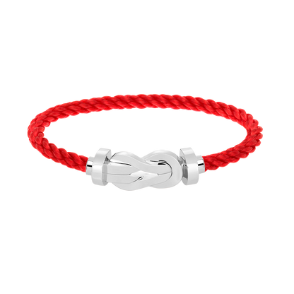 [Panda Jewelry]CHANCE LARGE 8 FIGURE BUCKLE NO DIAMOND BRACELET SILVER