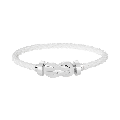 [Panda Jewelry]CHANCE LARGE 8 FIGURE BUCKLE NO DIAMOND BRACELET SILVER