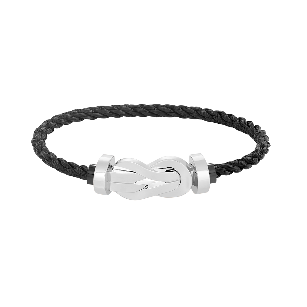 [Panda Jewelry]CHANCE LARGE 8 FIGURE BUCKLE NO DIAMOND BRACELET SILVER