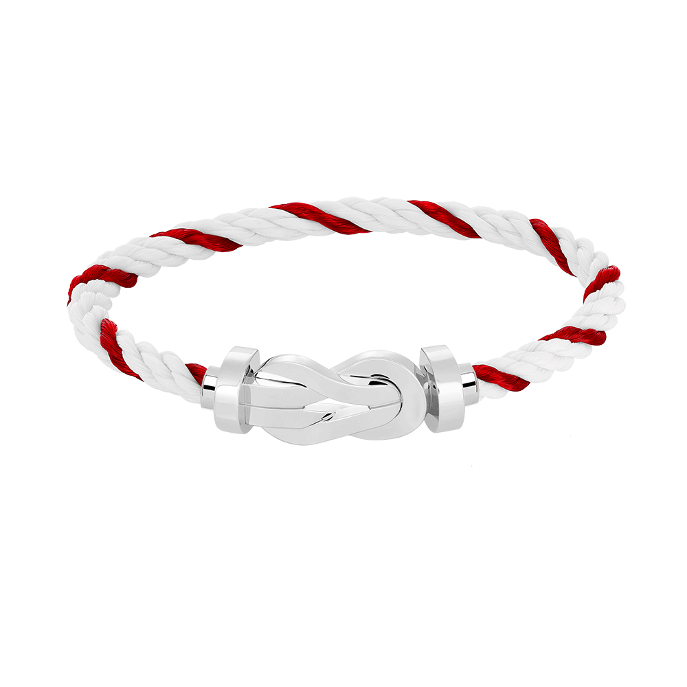 [Panda Jewelry]CHANCE LARGE 8 FIGURE BUCKLE NO DIAMOND BRACELET SILVER