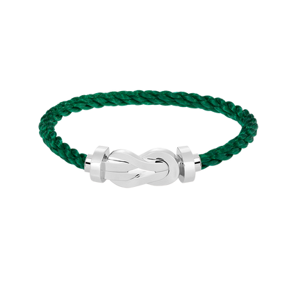 [Panda Jewelry]CHANCE LARGE 8 FIGURE BUCKLE NO DIAMOND BRACELET SILVER