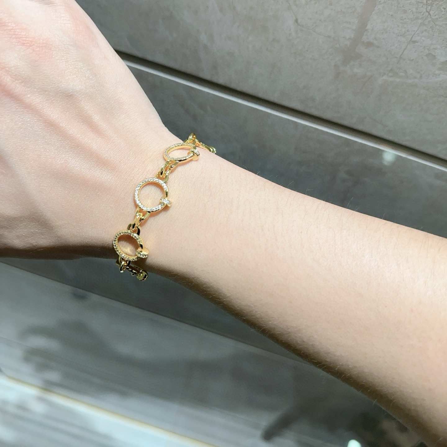 [Panda Jewelry Jewelry] LOVE&JUSTE BRACELET DIAMONDS