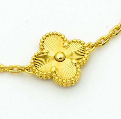 [Panda Jewelry] CLOVER 5 MOTIF LASER BRACELET COLLECTION