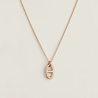 [Panda Jewelry]HM PIG NOSE NECKLACE