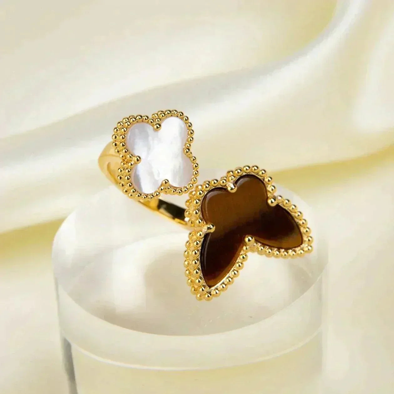 [Panda Jewelry]LUCKY BETWEEN THE FINGER RING