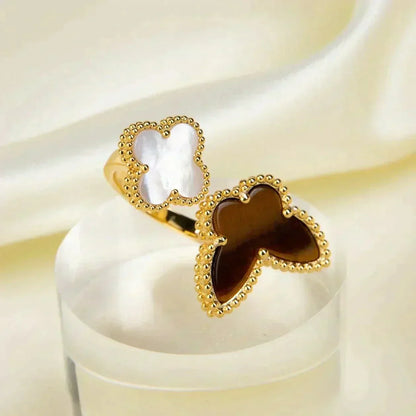 [Panda Jewelry]LUCKY BETWEEN THE FINGER RING