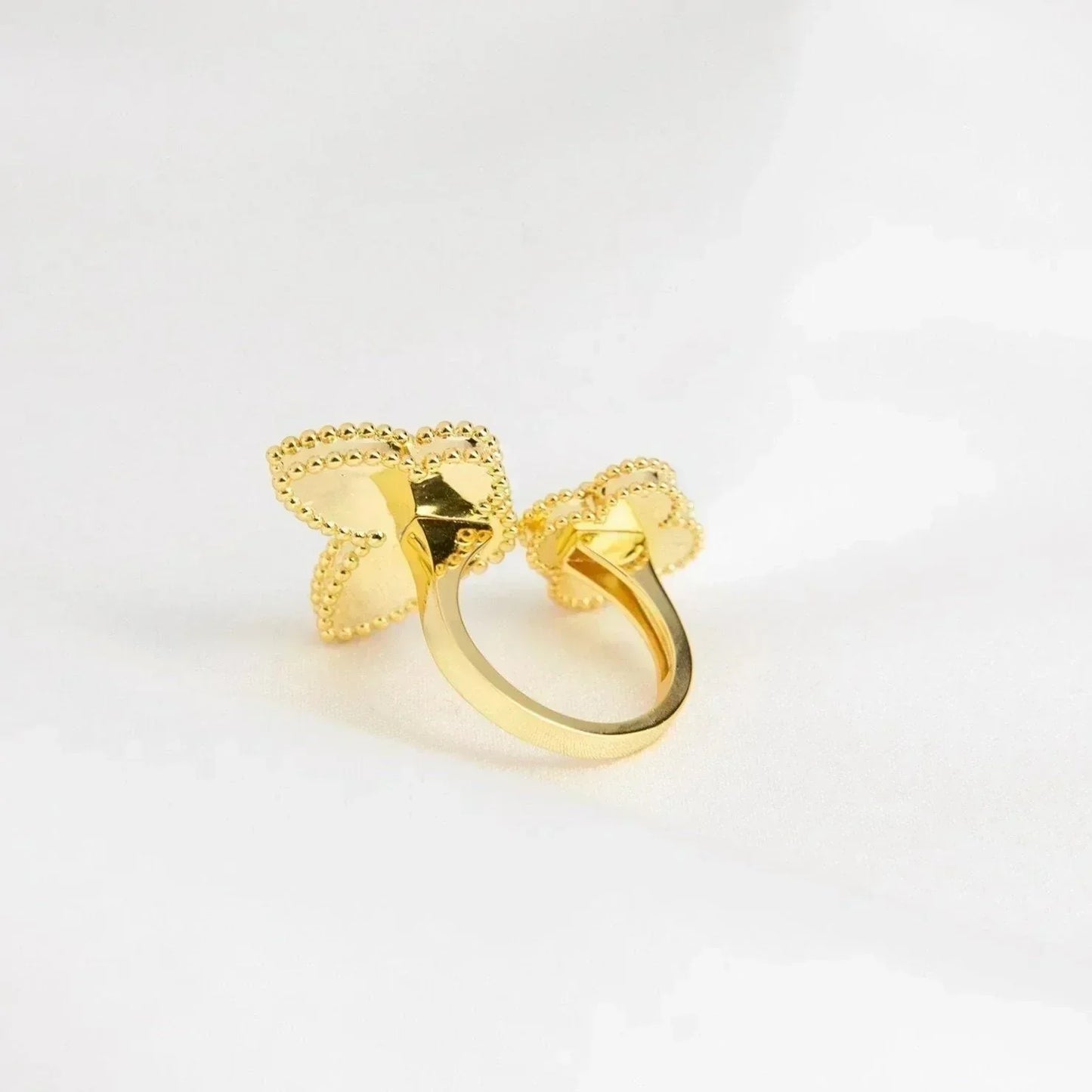 [Panda Jewelry]LUCKY BETWEEN THE FINGER RING