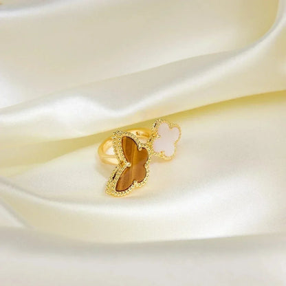 [Panda Jewelry]LUCKY BETWEEN THE FINGER RING
