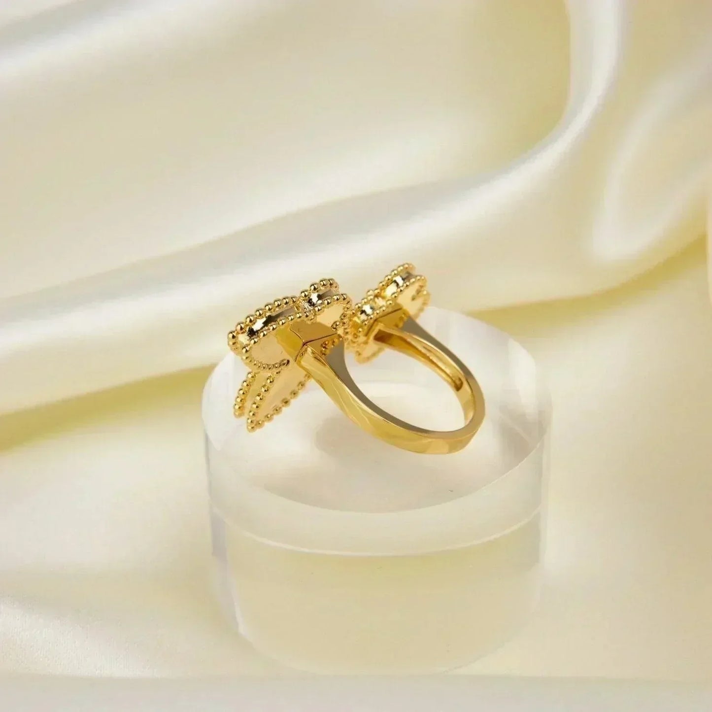 [Panda Jewelry]LUCKY BETWEEN THE FINGER RING