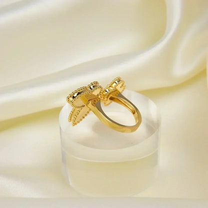 [Panda Jewelry]LUCKY BETWEEN THE FINGER RING