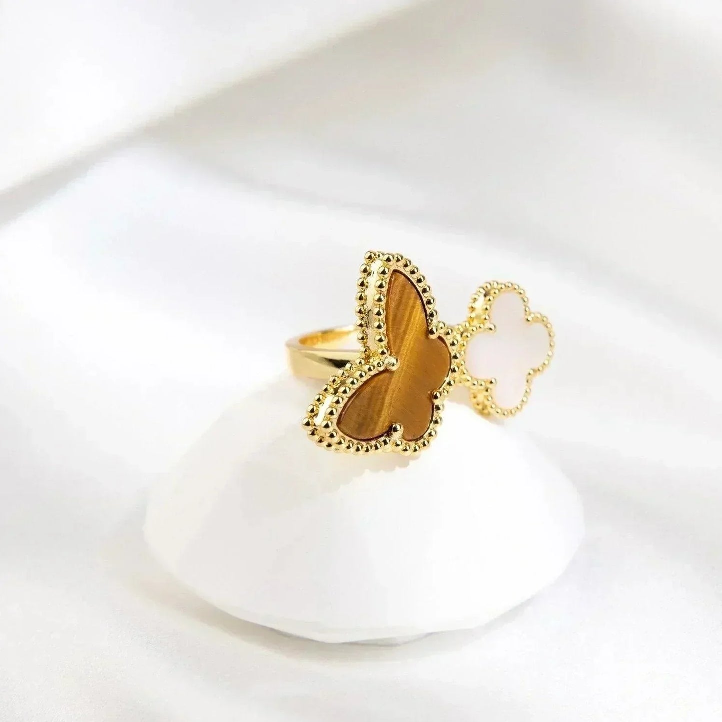 [Panda Jewelry]LUCKY BETWEEN THE FINGER RING