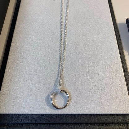 [Panda Jewelry]JUSTE NECKLACE SILVER