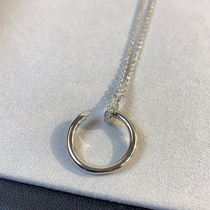 [Panda Jewelry]JUSTE NECKLACE SILVER