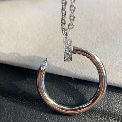 [Panda Jewelry]JUSTE NECKLACE SILVER