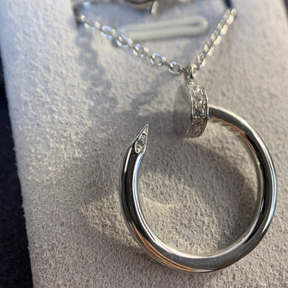 [Panda Jewelry]JUSTE NECKLACE SILVER