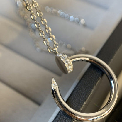 [Panda Jewelry]JUSTE NECKLACE SILVER