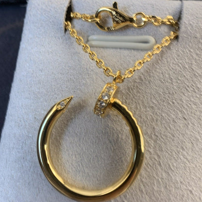 [Panda Jewelry]JUSTE NECKLACE GOLD