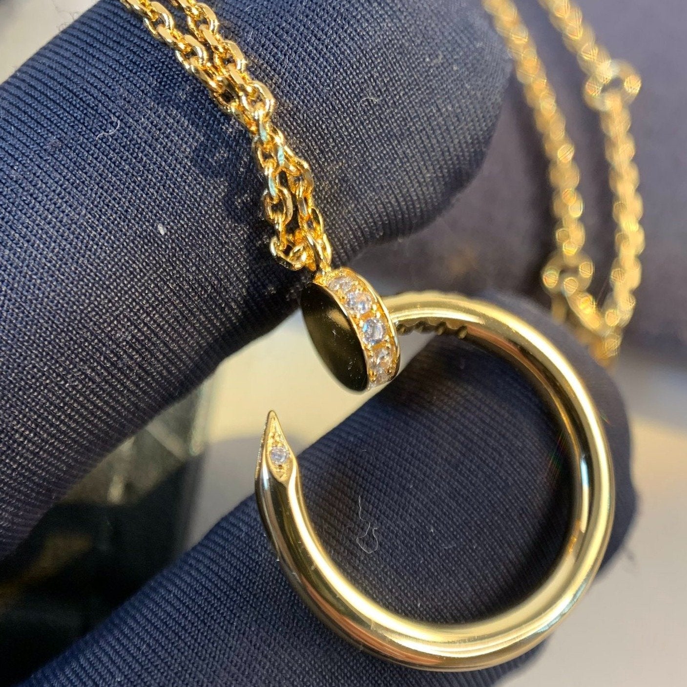 [Panda Jewelry]JUSTE NECKLACE GOLD