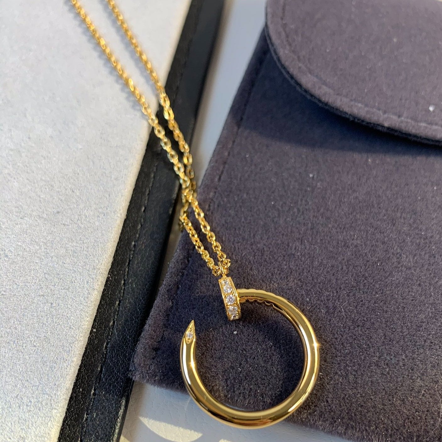 [Panda Jewelry]JUSTE NECKLACE GOLD