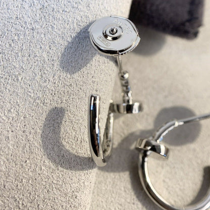 [Panda Jewelry]JUSTE EARRINGS SILVER