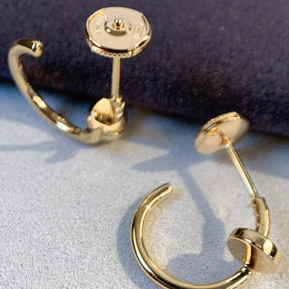 [Panda Jewelry]JUSTE EARRINGS PINK GOLD