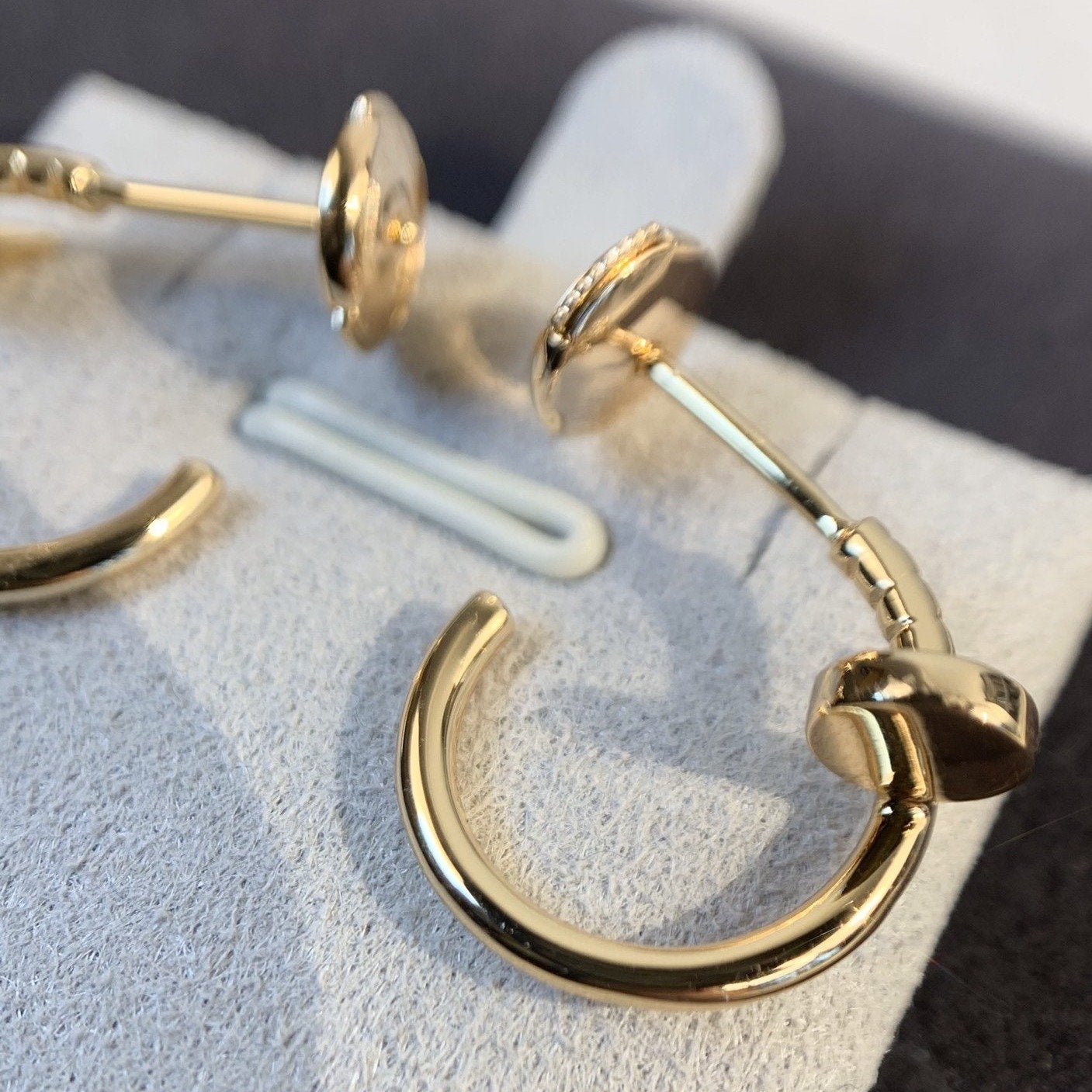[Panda Jewelry]JUSTE EARRINGS PINK GOLD