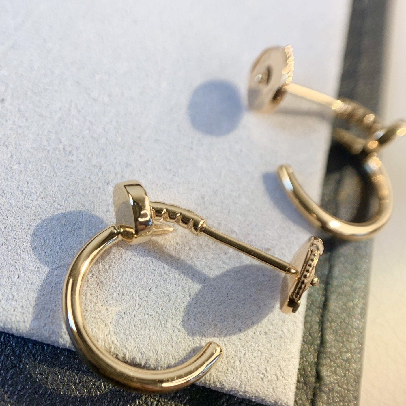 [Panda Jewelry]JUSTE EARRINGS PINK GOLD