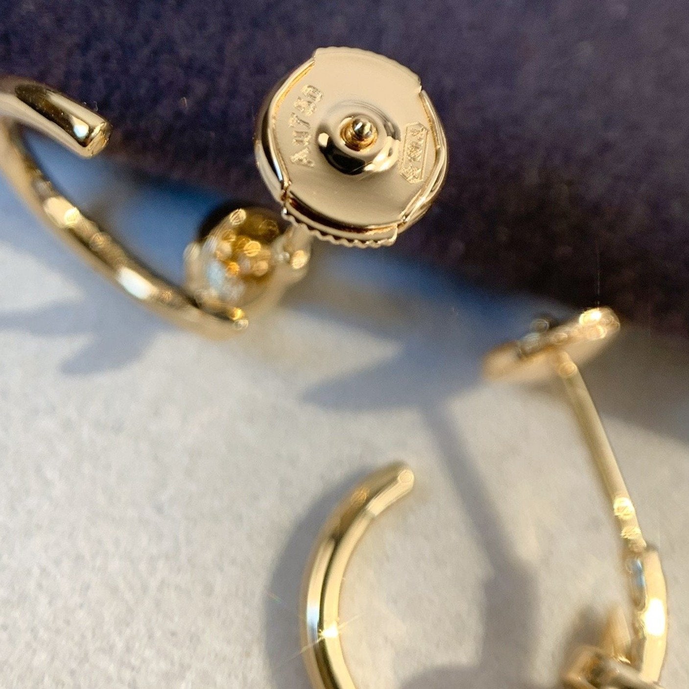 [Panda Jewelry]JUSTE EARRINGS PINK GOLD