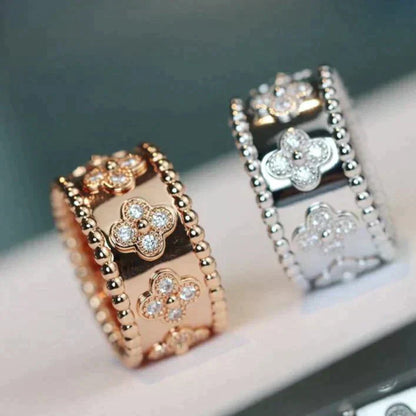 [Panda Jewelry]CLOVER KALEIDOSCOPE RING 10MM